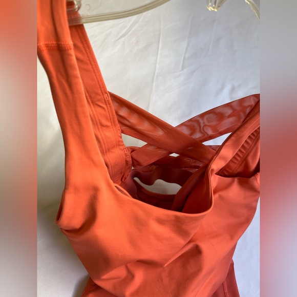 Lululemon Athletica Sport double mesh cross cross back Top - Picture 7 of 12